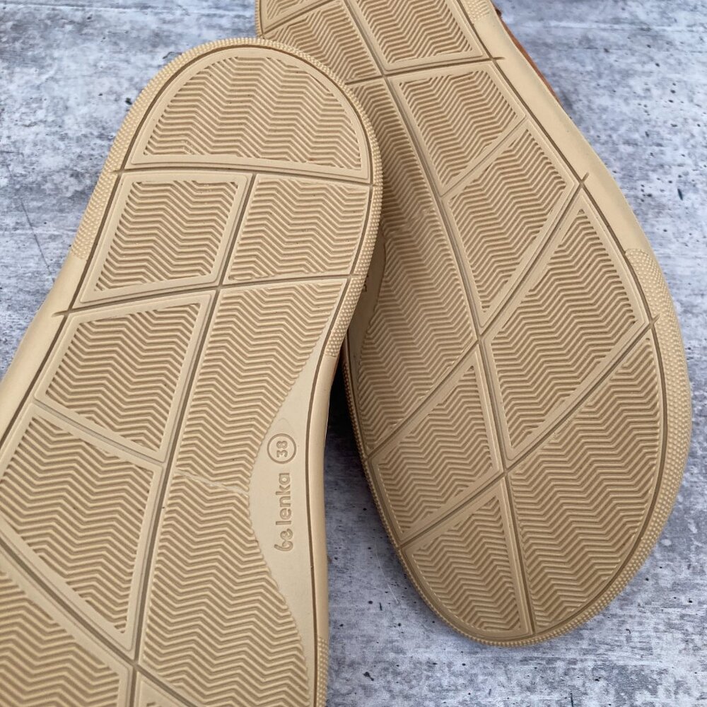 Be Lenka Synergy Barefoot Shoes EU 38 Cognac Beige NWT - Picture 4 of 9